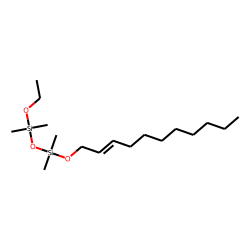 Silane, dimethyl(dimethyl(undec-2-enyloxy)silyloxy)ethoxy-
