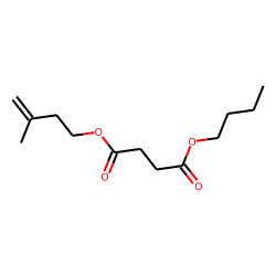 Succinic acid, butyl 3-methylbut-3-enyl ester