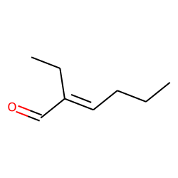 2-ethyl-2-hexenal (E)