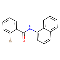 Benzamide, N-(1-naphthyl)-2-bromo-