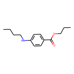 Propyl p-butylaminobenzoate