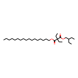 Diethylmalonic acid, 2-ethylbutyl heptadecyl ester