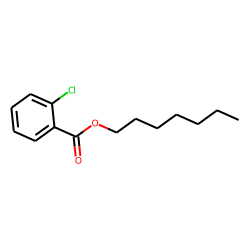 2-Chlorobenzoic acid, heptyl ester