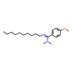 N,N-Dimethyl-N'-decyl-p-methoxybenzamidine