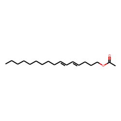 (4E,6E)-4,6-hexadecadienyl acetate