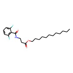 «beta»-Alanine, N-(2,6-difluorobenzoyl)-, dodecyl ester