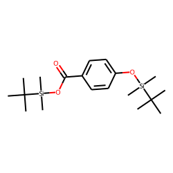 4-Hydroxybenzoic acid, 2tbdms derivative