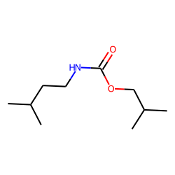 Isobutylcarbamate, N-isopentyl