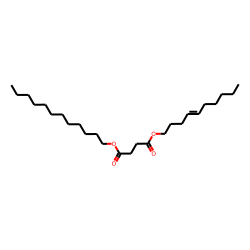 Succinic acid, dec-4-enyl dodecyl ester