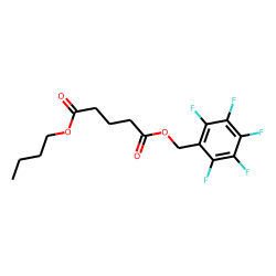 Glutaric acid, butyl pentafluorobenzyl ester