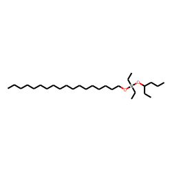 Silane, diethyl(3-hexyloxy)octadecyloxy-