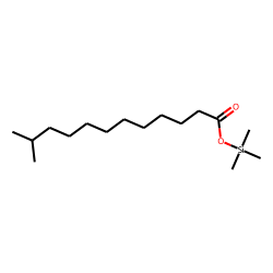 Dodecanoic acid, 11-methyl, trimethylsilyl ester