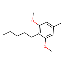 Benzene, 1,3-dimethoxy-5-methyl-2-pentyl