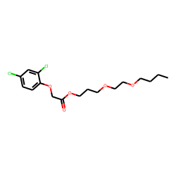 2,4-Dichlorophenoxyacetic acid, 3-(2-butoxyethoxy) propyl ester