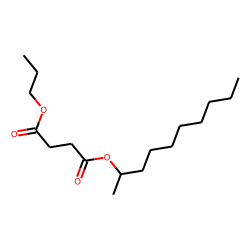 Succinic acid, 2-decyl propyl ester