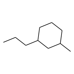 Cyclohexane, 1-methyl-3-propyl-