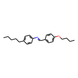 p-Butoxybenzylidene-p-pentylaniline