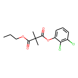Dimethylmalonic acid, 2,3-dichlorophenyl propyl ester