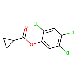 Cyclopropanecarboxylic acid, 2,4,5-trichlorophenyl ester