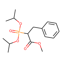 Hydrocinnamic acid, 2-phosphono-, p,p-diisopropyl c-methyl ester