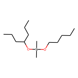 Silane, dimethyl(4-heptyloxy)pentyloxy-
