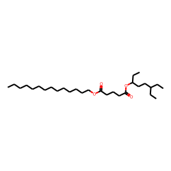 Glutaric acid, 6-ethyloct-3-yl tetradecyl ester