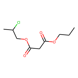 Malonic acid, 2-chloropropyl propyl ester