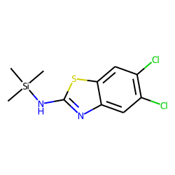 5,6-Dichloro-1,3-benzothiazol-2-(N-trimethylsilyl)amine