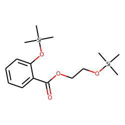 Ethylene glycol, O-trimethylsilyl-, O'-(2-(trimethylsilyloxy)benzoate