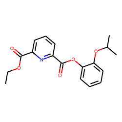 2,6-Pyridinedicarboxylic acid, ethyl 2-isopropoxyphenyl ester