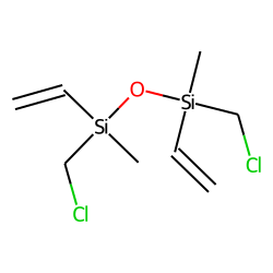1,3-Disiloxane, 1,3-dimethyl, 1,3-bis-(chloromethyl), 1,3-bis-ethenyl