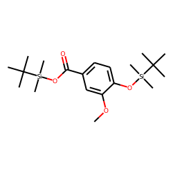 Vanillic acid, TBDMS