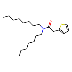 2-Thiopheneacetamide, N-heptyl-N-octyl-