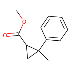 cis-Methylcyclopropanecarboxylate, 2-methyl-2-phenyl