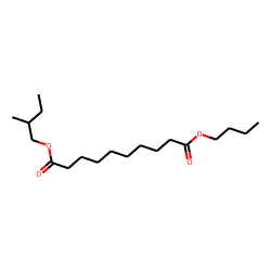 Sebacic acid, butyl 2-methylbutyl ester