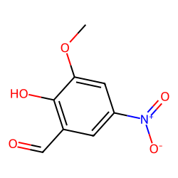 BENZALDEHYDE, 2-HYDROXY-3-METHOXY-5-NITRO-