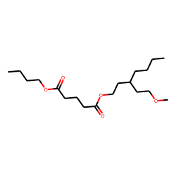 Glutaric acid, butyl 3-(2-methoxyethyl)heptyl ester