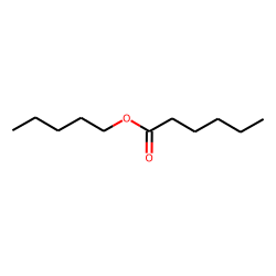 Hexanoic acid, pentyl ester