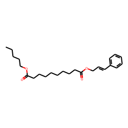Sebacic acid, pentyl 3-phenylallyl ester