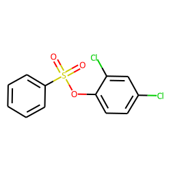 Phenol, 2,4-dichloro-, benzenesulfonate