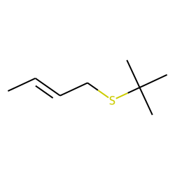 trans-1-(t-Butylthio)-2-butene