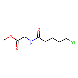 Glycine, N-(5-chlorovaleryl)-, methyl ester
