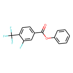 3-Fluoro-4-trifluoromethylbenzoic acid, phenyl ester