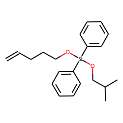 Silane, diphenylisobutoxy(pent-4-en-1-yloxy)-