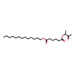 Adipic acid, 3-oxobut-2-yl tridecyl ester