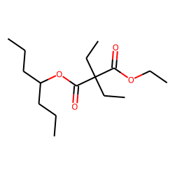 Diethylmalonic acid, ethyl hept-4-yl ester