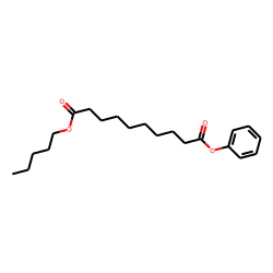 Sebacic acid, pentyl phenyl ester