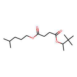 Succinic acid, 3,3-dimethylbut-2-yl isohexyl ester