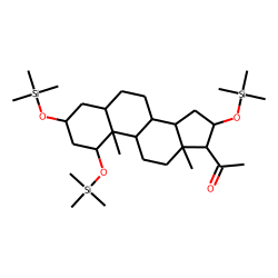 Pregnan-1,3,16-triol-20-one, MeTMS