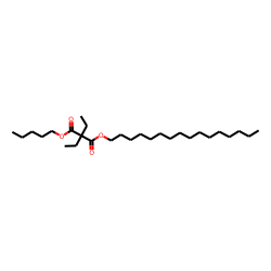 Diethylmalonic acid, hexadecyl pentyl ester